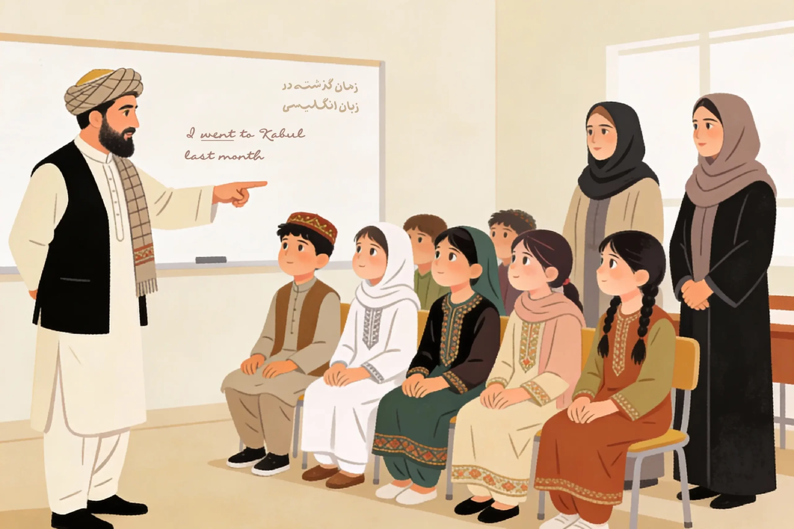 وقتی که مدیر همه چیز است. مدیر در حال صحبت کردن با شاگران و استادان.